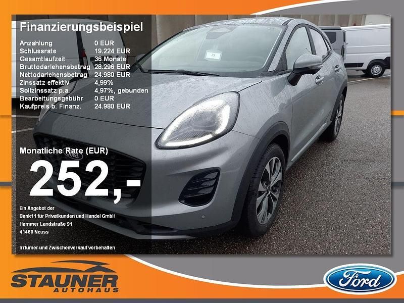 Neu Ford Puma Titanium 125 PS (91 kW) 2026 Solarsilver SUV