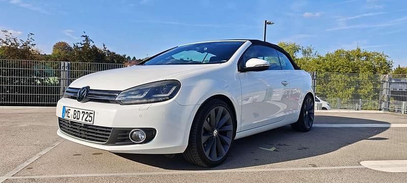 Gebraucht VW Golf Cabriolet 122 PS (89 kW) 2012 Weiß Cabrio
