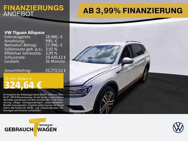 Weiß Gebraucht 2021 VW Tiguan Allspace Highline SUV | 28.980 € (Guter Preis) - Bild 1/4