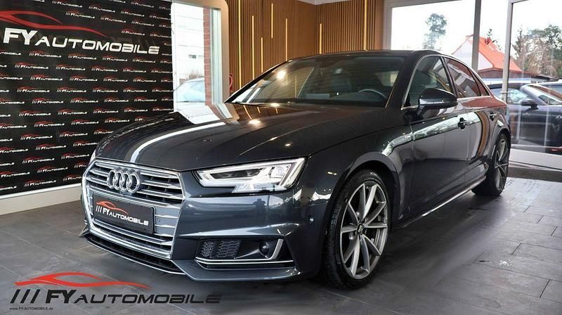 Grau Gebraucht 2018 Audi A4 S-Line Limousine | 21.990 € (Guter Preis) - Bild 1/4