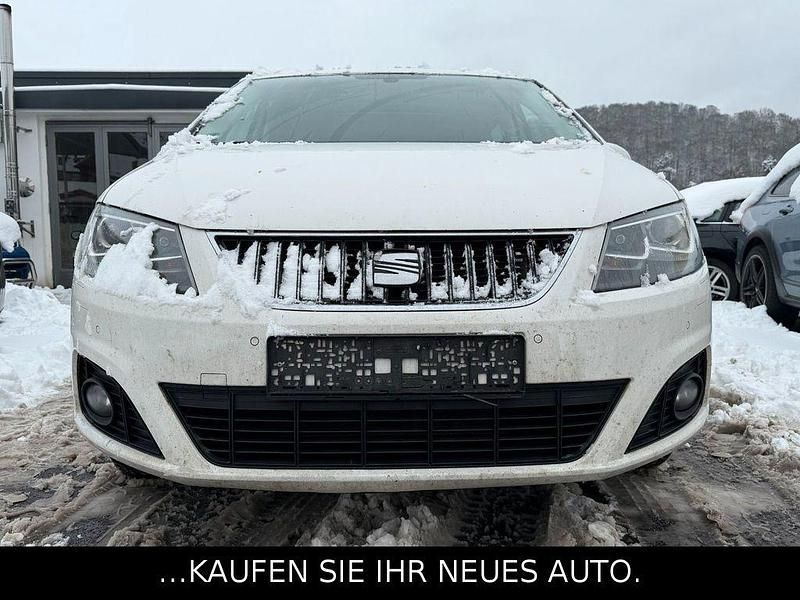 Gebraucht Seat Alhambra Style 170 PS (125 kW) 2012 Weiß Van / Kleinbus