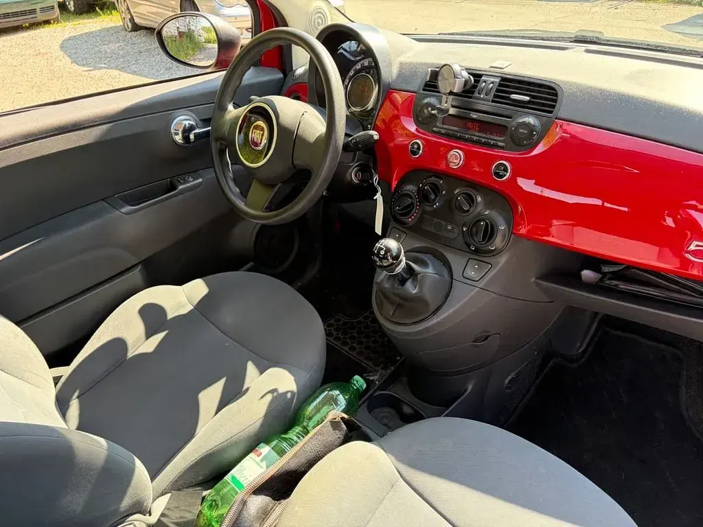 Gebraucht Fiat 500 69 PS (50 kW) 2009 Rot Cabrio