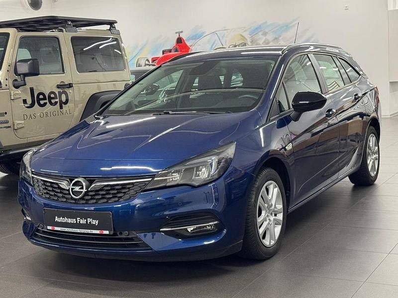Gebraucht Opel Astra 110 PS (80 kW) 2021 Blau Kombi