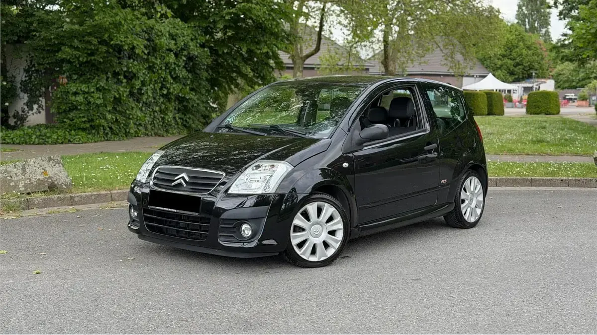 Gebraucht Citroën C2 122 PS (89 kW) 2008 Schwarz Kleinwagen