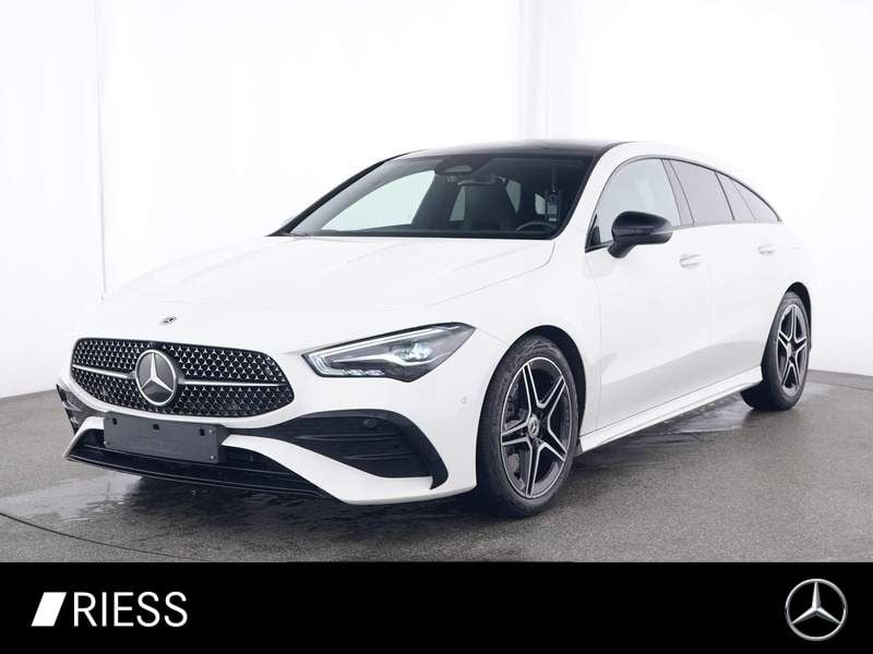 Weiss Gebraucht 2023 Mercedes CLA200 Shooting Brake Night Kombi | 33.900 € (Fairer Preis) - Bild 1/4