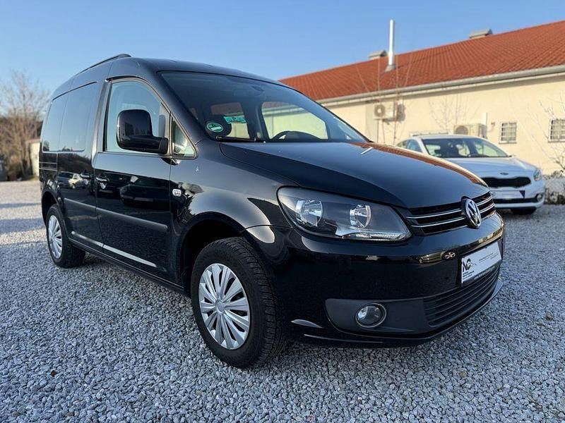 Gebraucht VW Caddy 102 PS (75 kW) 2012 Schwarz Van / Kleinbus