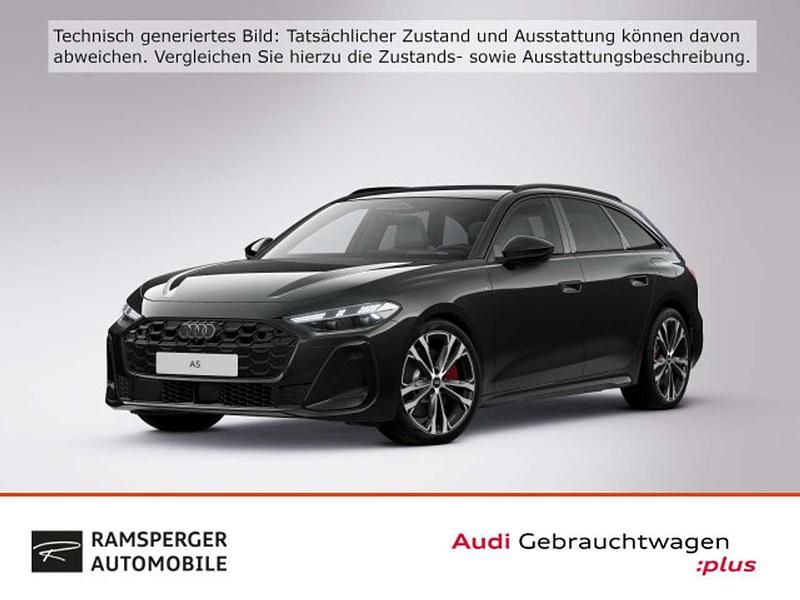 Schwarz (mythosschwarz metallic) Gebraucht 2025 Audi A5 S-Line Coupé | 75.880 € (Teuer) - Bild 1/3
