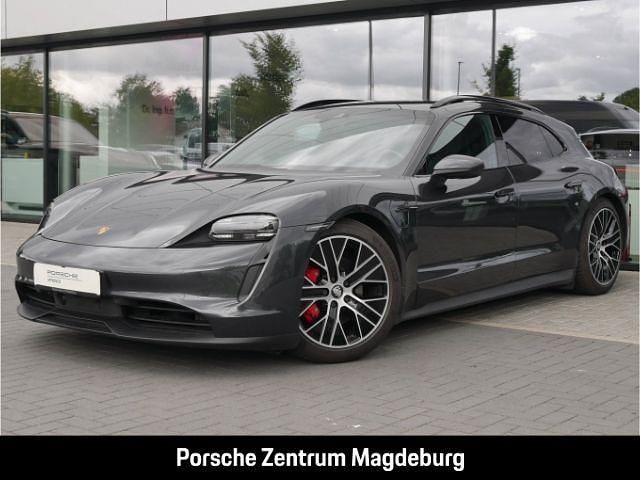 Vulkangraumetallic Gebraucht 2022 Porsche Taycan 4S Sport Turismo Limousine | 67.890 € (Fairer Preis) - Bild 1/4