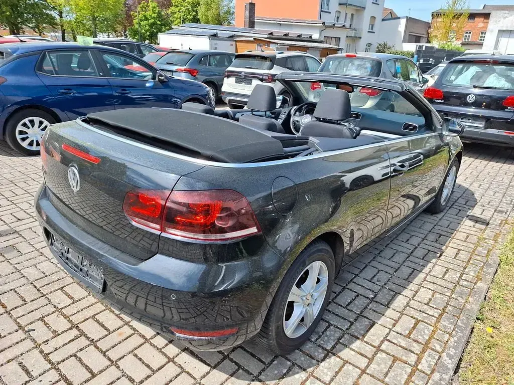 Brugt VW Golf Cabriolet 105 HK (77 kW) 2012 Sort Cabriolet