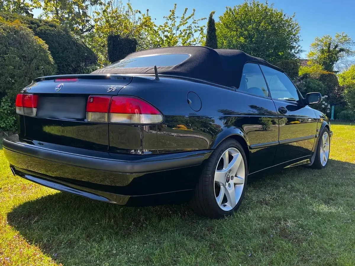 Gebraucht Saab 9-3 150 PS (110 kW) 2002 Schwarz Cabrio