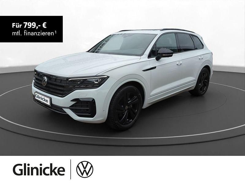 Pure white Gebraucht 2023 VW Touareg R-line SUV | 64.880 € (Superpreis) - Bild 1/3