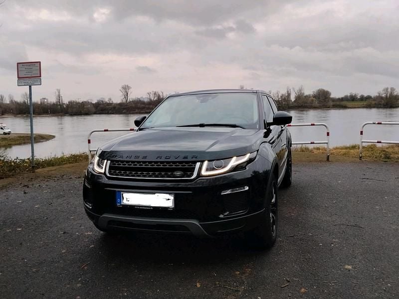 Schwarz Gebraucht 2018 Land Rover Range Rover evoque SUV | 19.500 € (Superpreis) - Bild 1/4
