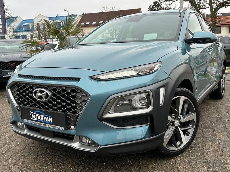 Blau Gebraucht 2018 Hyundai Kona Premium SUV | 15.990 € (Fairer Preis) - Bild 1/4