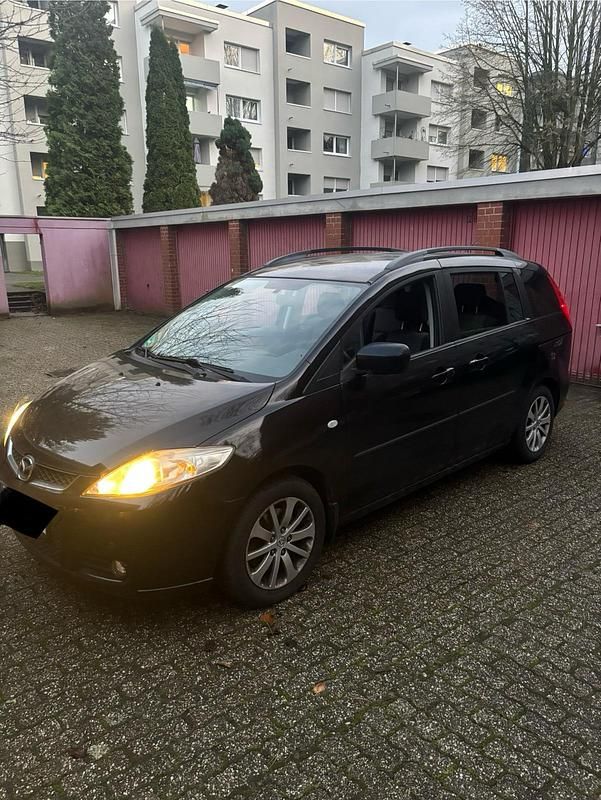 Schwarz Gebraucht 2007 Mazda 5 Van / Kleinbus | 2.250 € (Superpreis) - Bild 1/4
