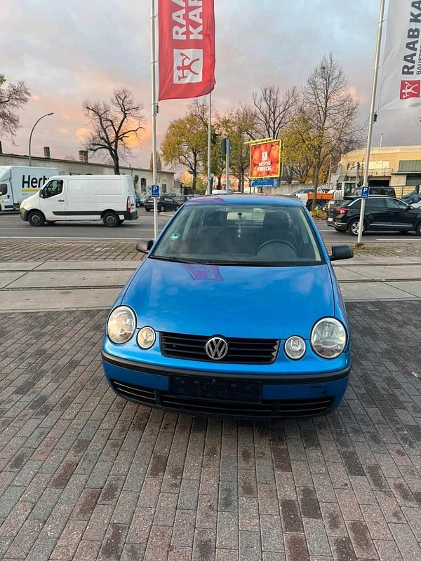 Blau Gebraucht 2003 VW Polo Kleinwagen | 600 € (Superpreis) - Bild 1/4