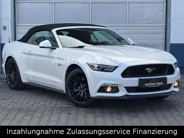 Gebraucht Ford Mustang GT Convertible 422 PS (310 kW) 2017 Weiß Cabrio