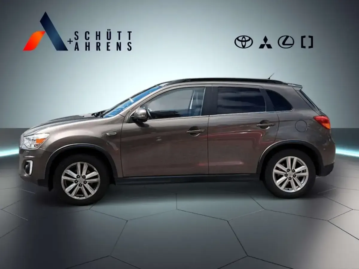 Gebraucht Mitsubishi ASX Top 114 PS (83 kW) 2016 Braun SUV
