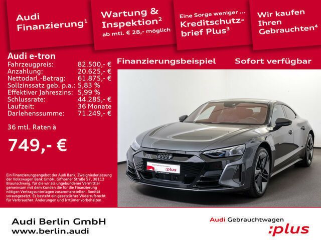 Grau Gebraucht 2022 Audi RS e-tron GT Limousine | 82.500 € (Fairer Preis) - Bild 1/2