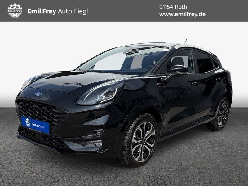 Schwarz Gebraucht 2023 Ford Puma ST-Line SUV | 24.990 € (Etwas zu teuer) - Bild 1/4