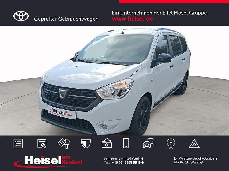 Gebraucht Dacia Lodgy 102 PS (75 kW) 2019 Weiß Van / Kleinbus