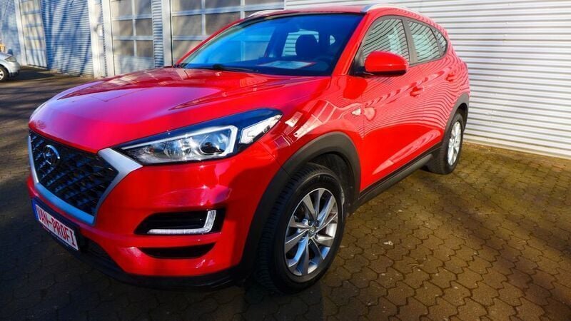 Gebraucht Hyundai Tucson 177 PS (130 kW) 2019 Rot SUV