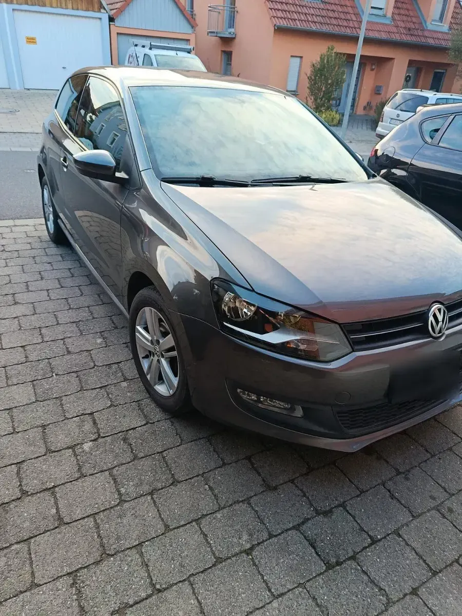 Gebraucht VW Polo Team 86 PS (63 kW) 2010 Grau Kleinwagen