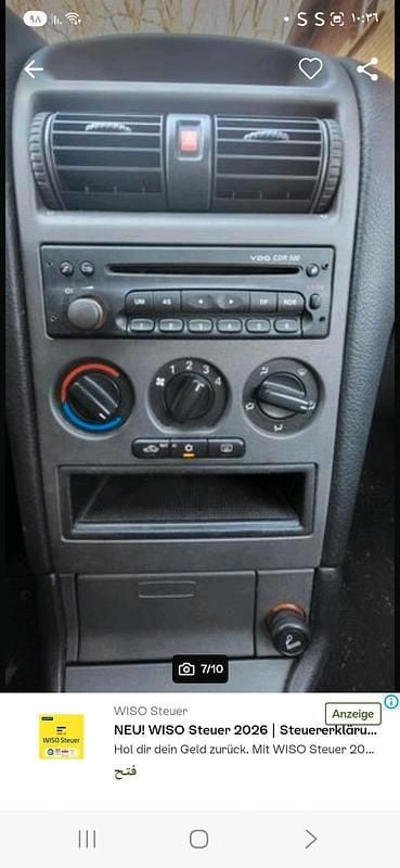 Gebraucht Opel Astra 101 PS (74 kW) 2003 Kleinwagen