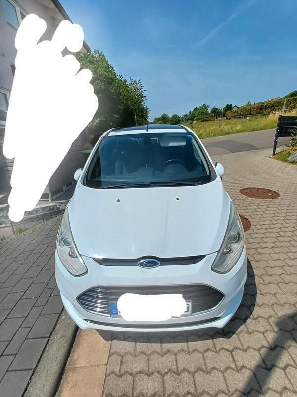 Weiß Gebraucht 2013 Ford B-MAX SYNC Edition Van / Kleinbus | 5.500 € - Bild 1/4