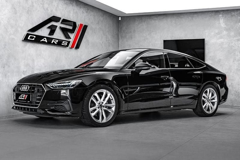 Schwarz Gebraucht 2022 Audi A7 Sportback Kleinwagen | 42.500 € (Superpreis) - Bild 1/4