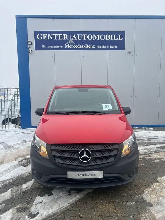 Gebraucht Mercedes Vito 102 PS (75 kW) 2020 3589 lackfarbe jupiterrot mb35 Van