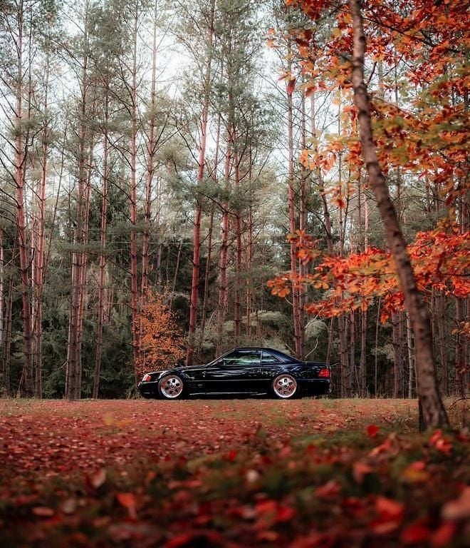 Gebraucht Mercedes SL500 306 PS (225 kW) 2000 Schwarz Cabrio