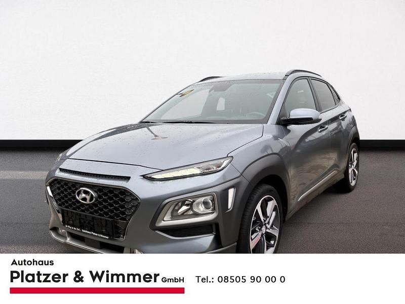 Silber Gebraucht 2019 Hyundai Kona Style SUV | 18.490 € (Teuer) - Bild 1/4