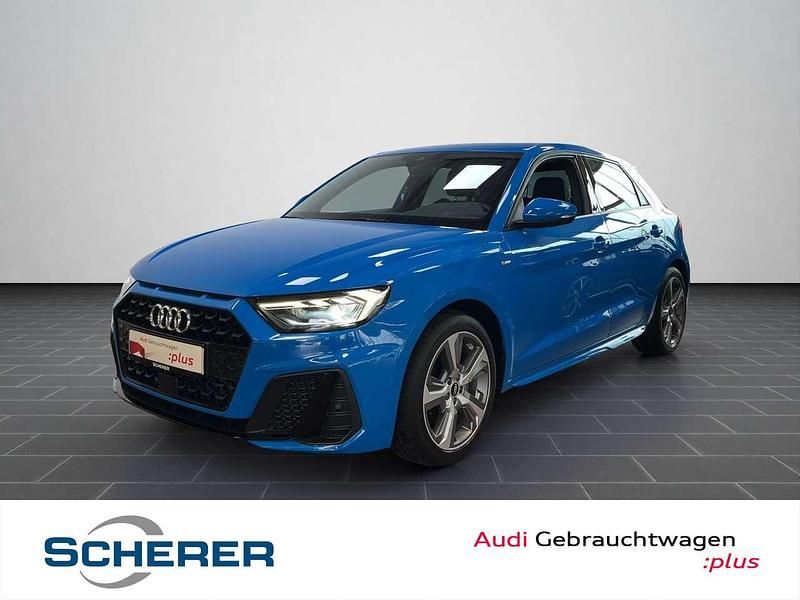 Turboblau Gebraucht 2021 Audi A1 S-Line Kleinwagen | 21.790 € (Fairer Preis) - Bild 1/3