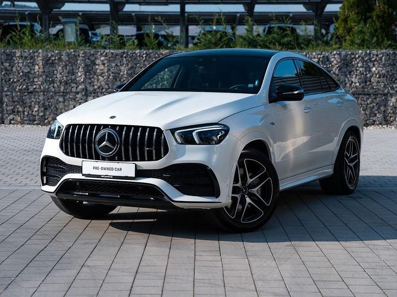 Weiß Gebraucht 2022 Mercedes GLE53 AMG AMG Coupé | 86.408 € (Guter Preis) - Bild 1/4