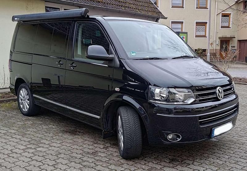 Schwarz Gebraucht 2010 VW Transporter Highline Van | 18.500 € - Bild 1/4