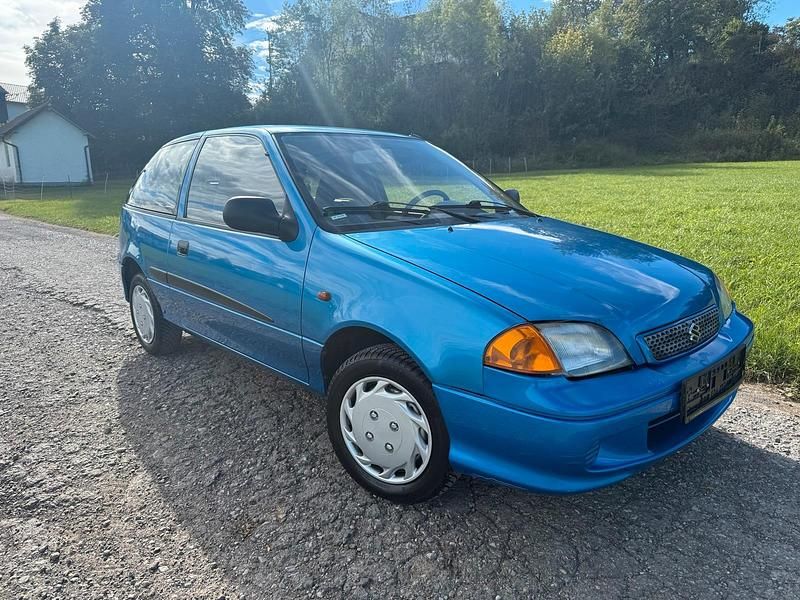 Blau Gebraucht 2003 Suzuki Swift GLS Limousine | 2.990 € (Teuer) - Bild 1/4