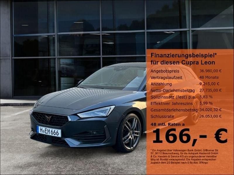 Grau Gebraucht 2024 Cupra Leon VZ Kombi | 36.980 € (Superpreis) - Bild 1/4