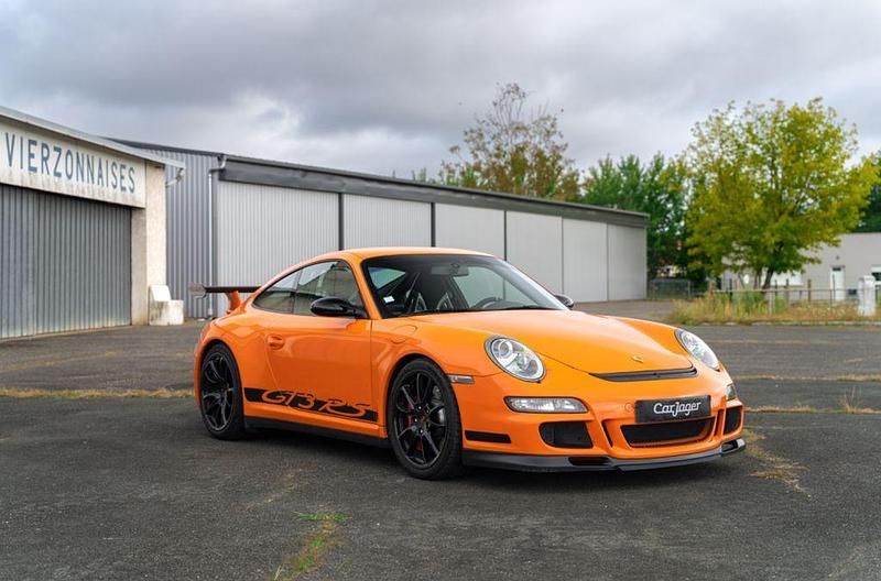 Orange Gebraucht 2008 Porsche 911 GT3 RS Coupé | 134.900 € - Bild 1/4