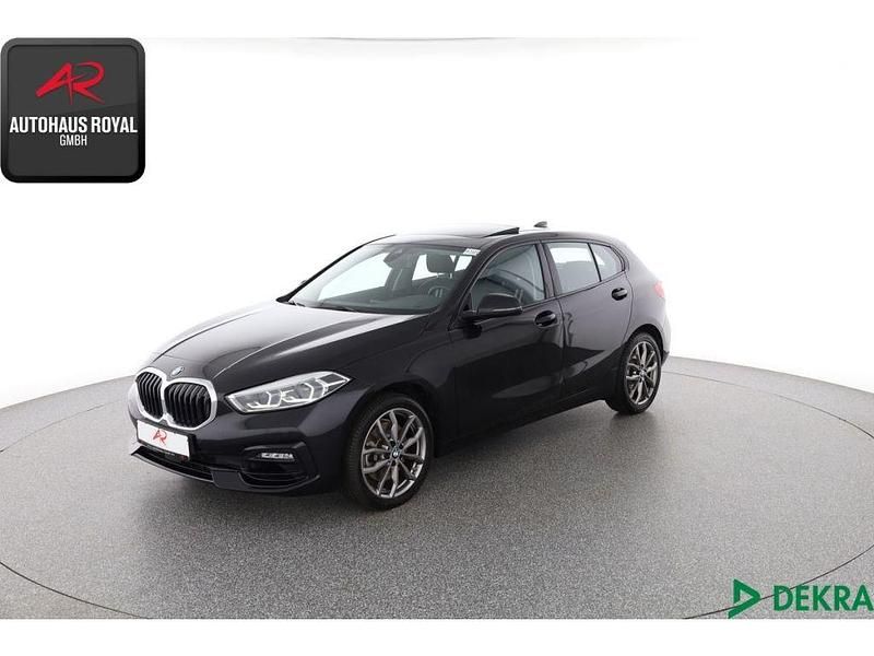 Schwarz (metallic) Gebraucht 2023 BMW 120 Sport Line Kleinwagen | 26.779 € (Fairer Preis) - Bild 1/4