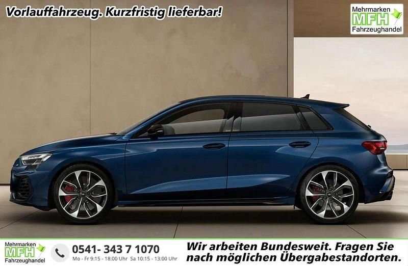 Ascariblau metallic Neu 2025 Audi S3 Limousine | 52.422 € (Fairer Preis) - Bild 1/4