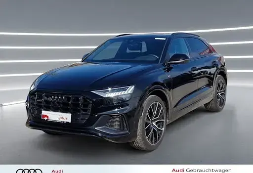 Gebraucht Audi Q8 S-Line 340 PS (250 kW) 2023 Mythosschwarz metallic SUV