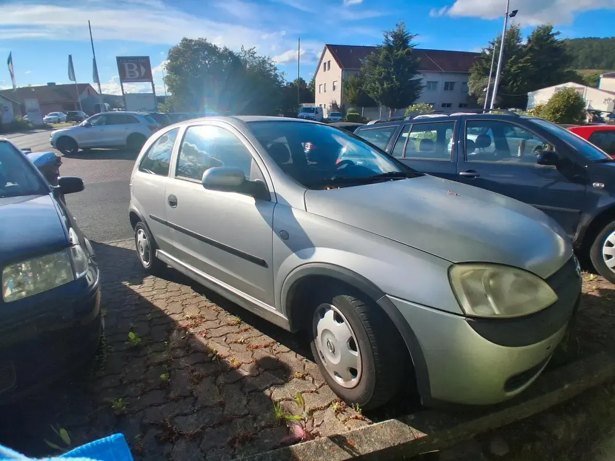 Gebraucht Opel Corsa 59 PS (43 kW) 2002 Grau Kleinwagen