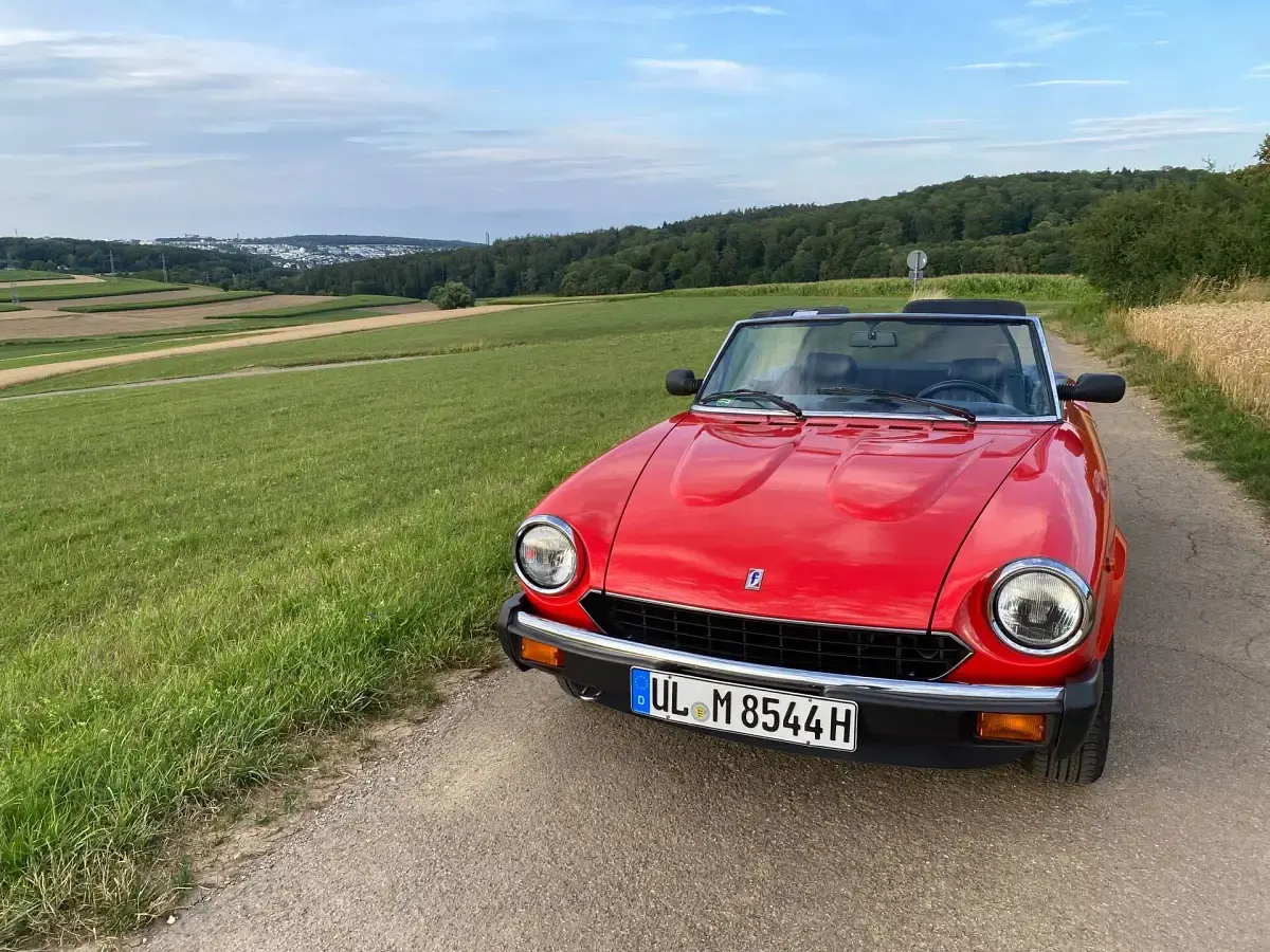 Gebraucht Fiat 124 103 PS (75 kW) 1985 Rot Cabrio