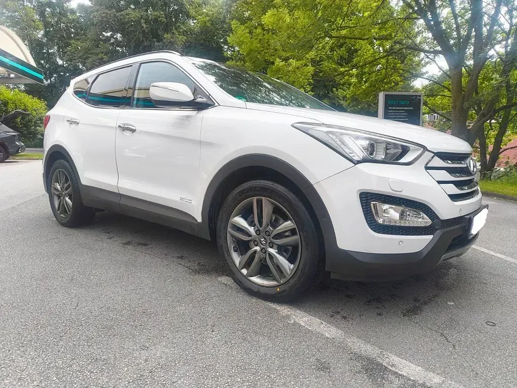Gebraucht Hyundai Santa Fe 197 PS (144 kW) 2014 Weiß SUV