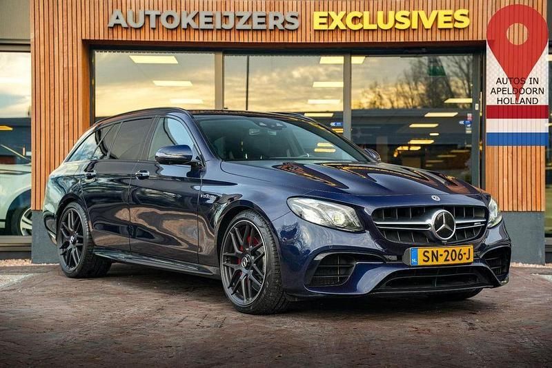 Blau Gebraucht 2017 Mercedes E63 AMG Premium Plus Kombi | 46.114 € (Fairer Preis) - Bild 1/4