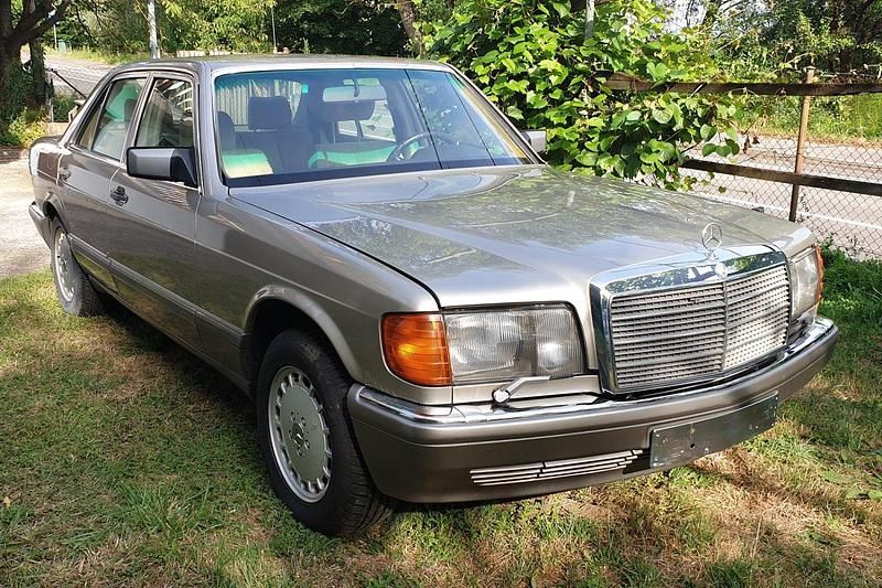 Andere farben Gebraucht 1989 Mercedes 180 SE Limousine | 5.995 € - Bild 1/4