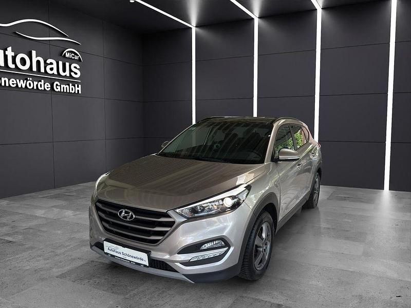 Grau Gebraucht 2017 Hyundai Tucson SUV | 13.990 € (Guter Preis) - Bild 1/4