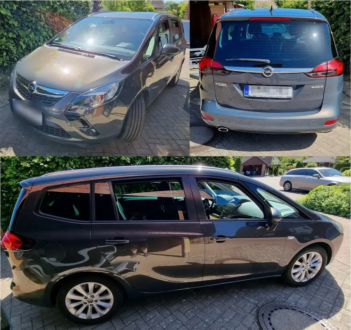Gebraucht Opel Zafira Tourer 170 PS (125 kW) 2015 Grau Van / Kleinbus
