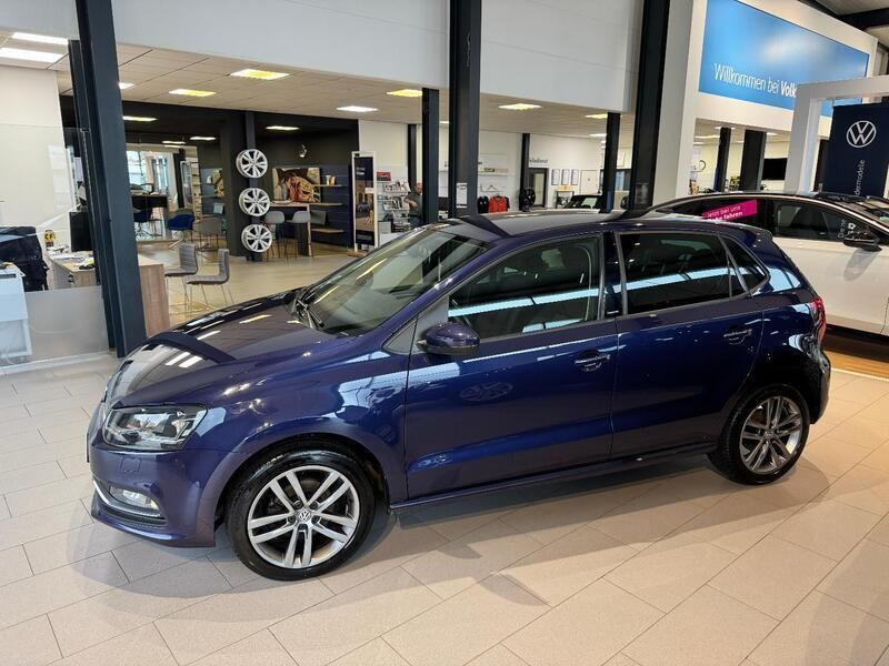 Second-hand VW Polo Allstar 90 CP (66 kW) 2016 Albastru Hatchback