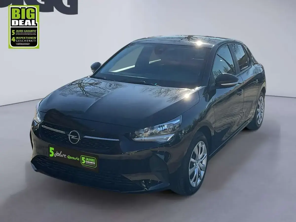Używany Opel Corsa Edition+ 75 KM (55 kW) 2023 Czarny Hatchback